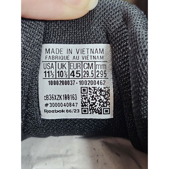 Reebok ATR Chill Men's Black /white Tennis Sneakers 100200462 SZ 11.5 NIB - Picture 8 of 13